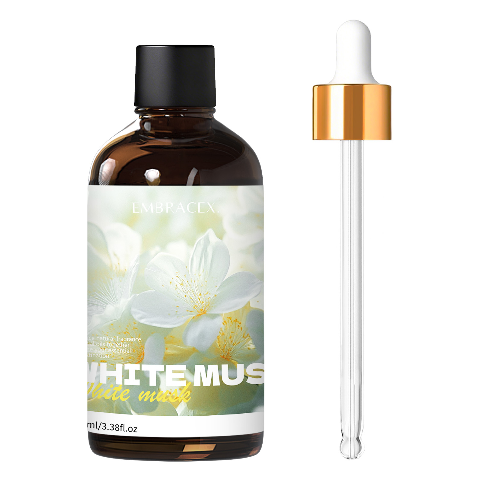 Candle Supplies Fragrance Oil - 100ml Witte Muskus Geuroliën voor Diffusers,