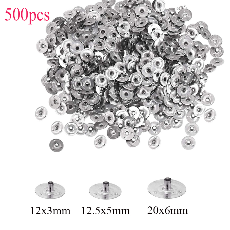 Candle Supplies Store - 500 Stuks Kaarsenlont Metalen Sustainer Tabs
