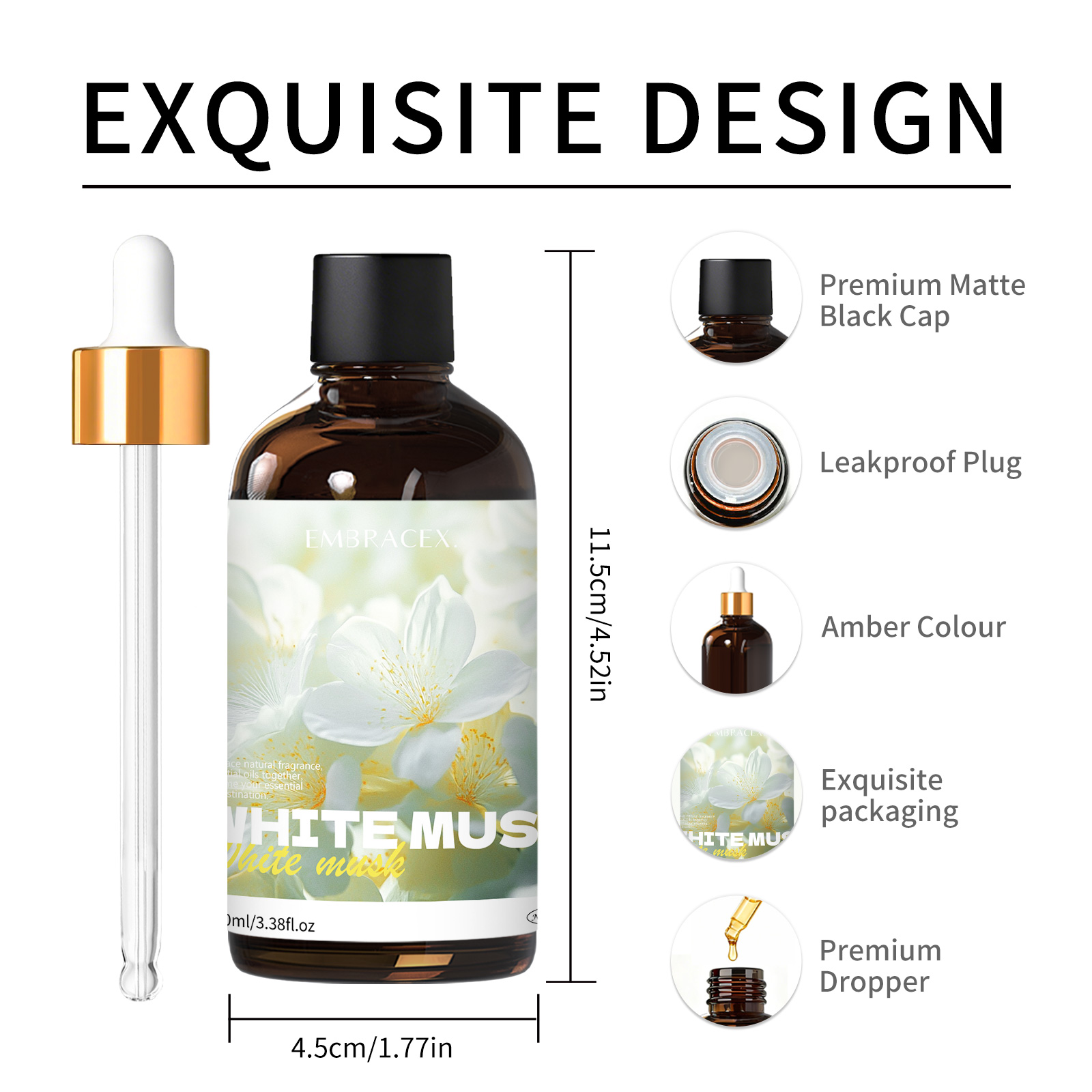 100ml Witte Muskus Geuroliën v - Candle Supplies Fragrance Oil recensie en prijs