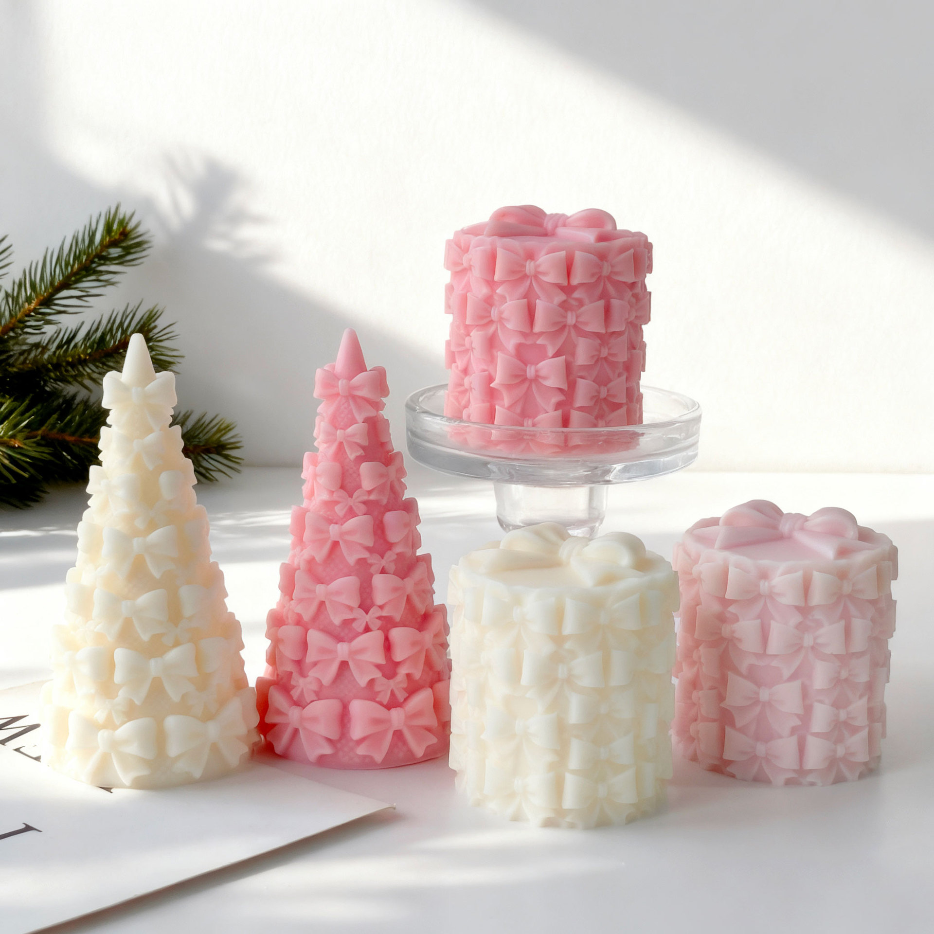 3D vlinderdas kerstboom gesche - Candle Supplies Store recensie en prijs