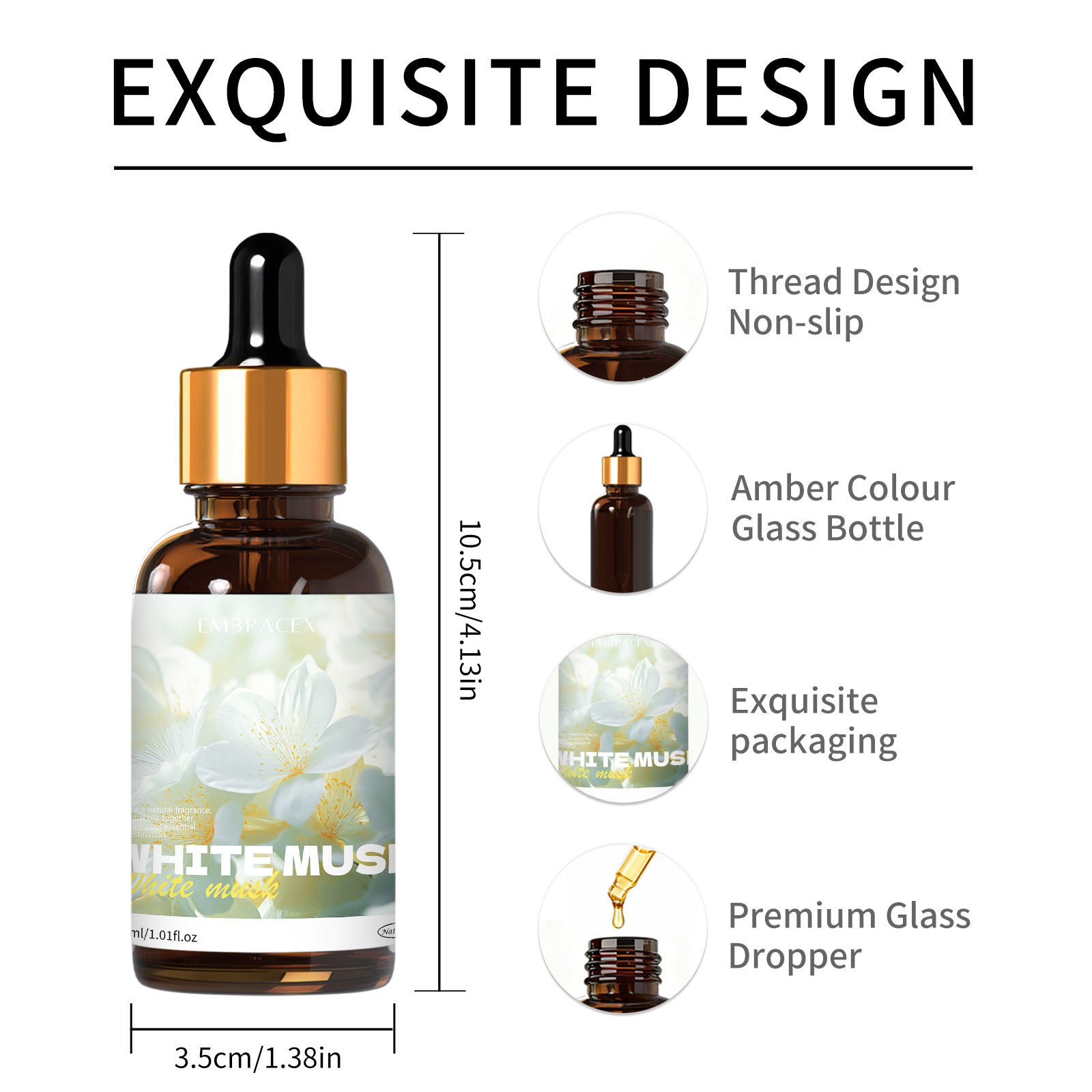 30ml Witte Muskus Geuroliën Au - Candle Supplies Fragrance Oil recensie en prijs